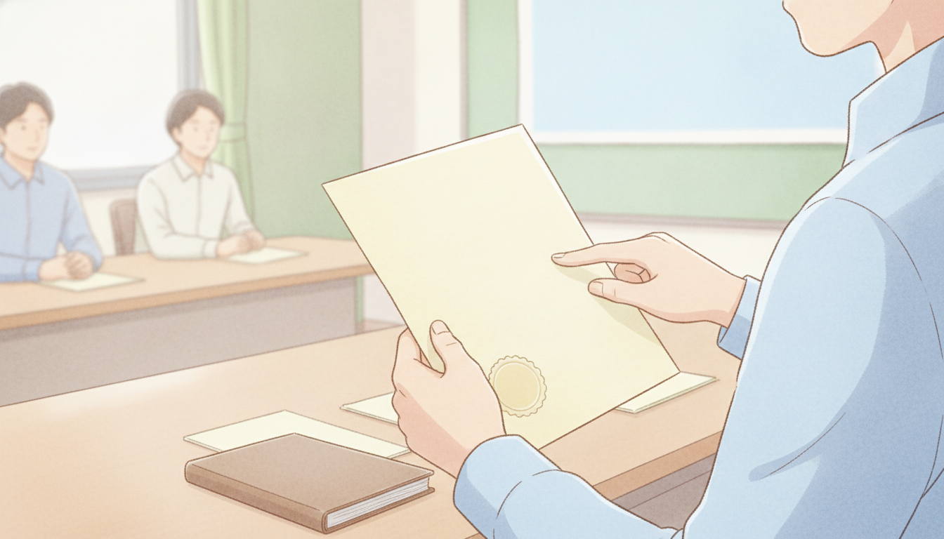 講習会修了証の取得方法と申請での位置づけ