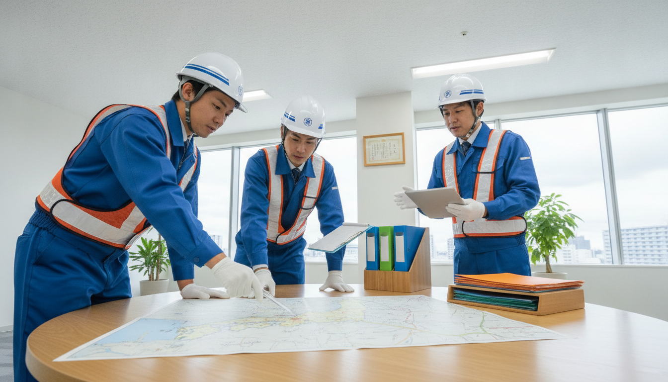 複数都道府県の許可申請を進める手順
