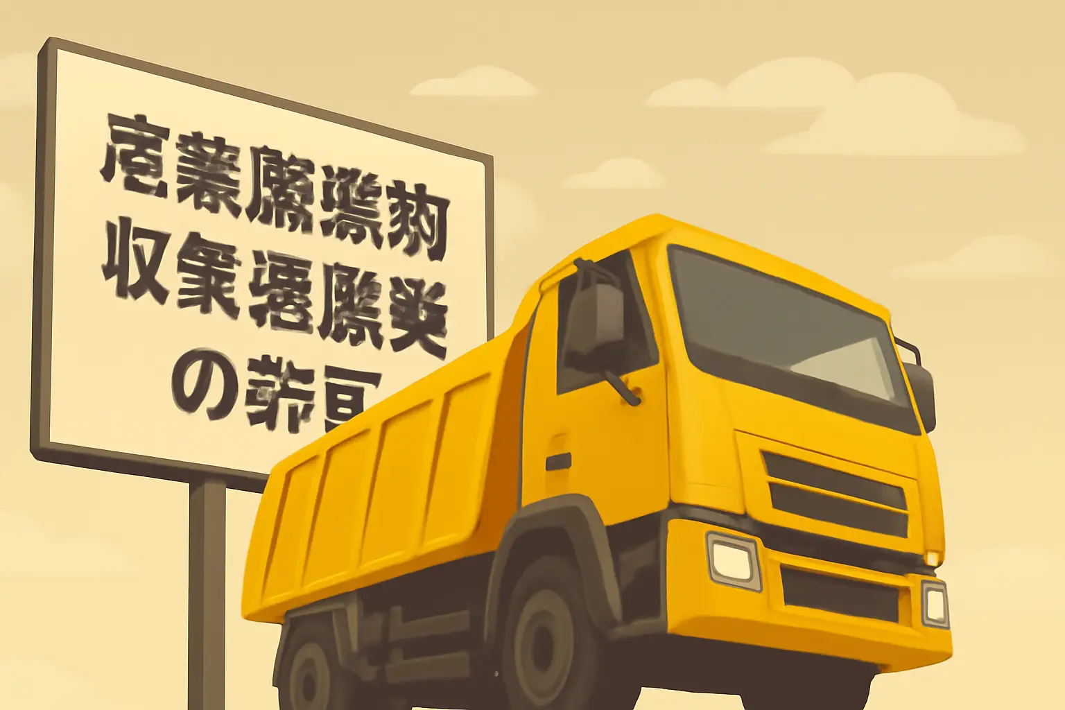 産業廃棄物収集運搬業の許可とは?申請の流れと不要なケースを解説